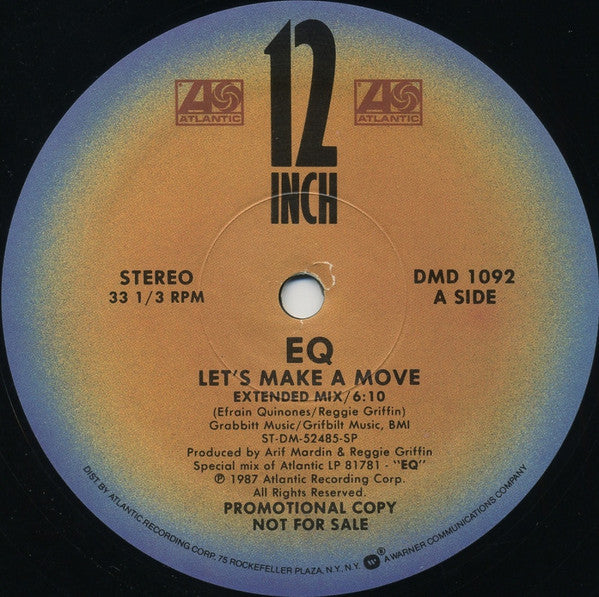 EQ (4) : Let's Make A Move (12", Promo)