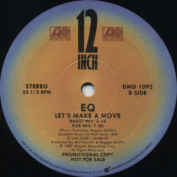 EQ (4) : Let's Make A Move (12", Promo)