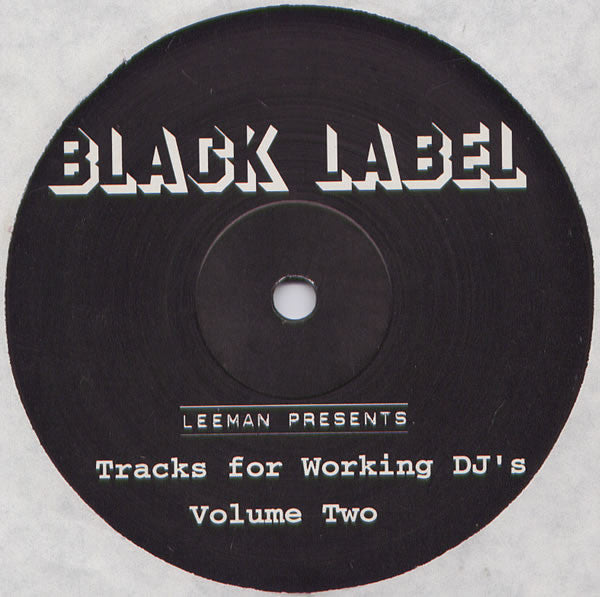 Leeman : Tracks For Working DJ's (Volume Two) (12")