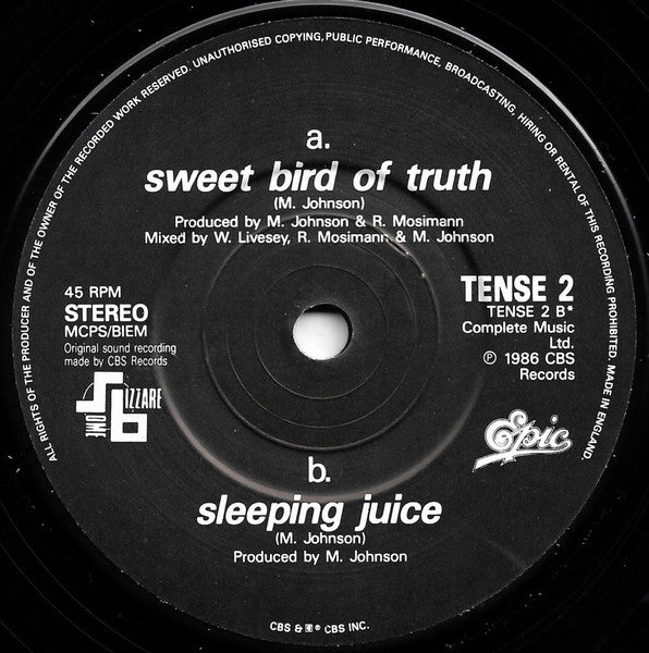 The The : Sweet Bird Of Truth (7", Single)