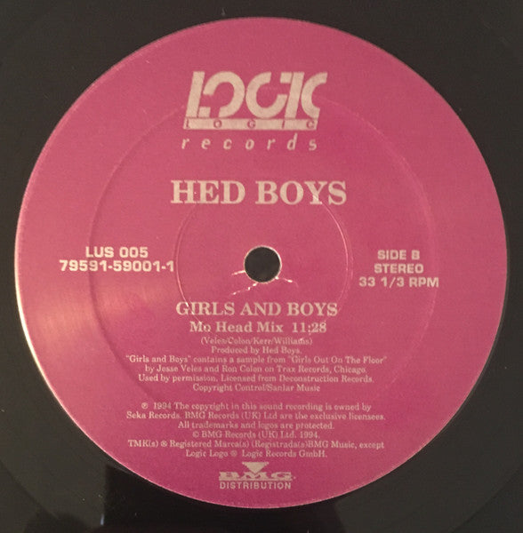 Hed Boys : Girls And Boys (12")