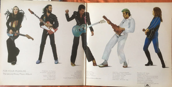 Roxy Music : For Your Pleasure (LP, Album, RE, Gat)