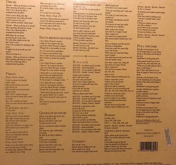 Ini Kamoze : Pirate (LP, Album)