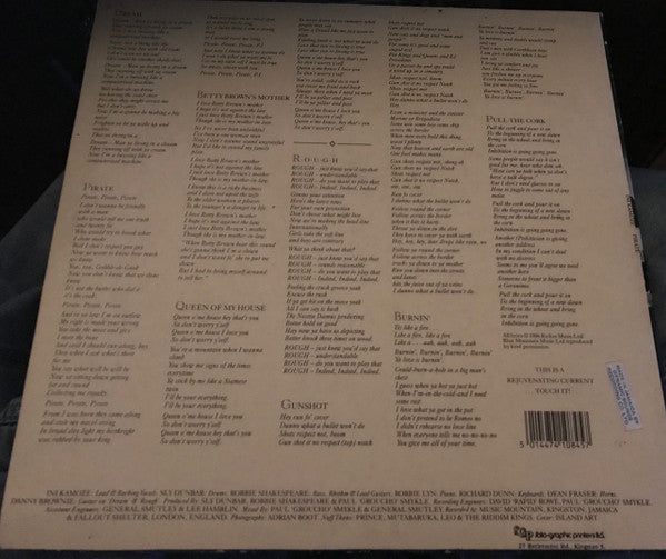 Ini Kamoze : Pirate (LP, Album)