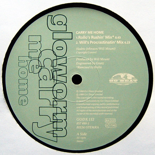 Gloworm : Carry Me Home (12", Single)