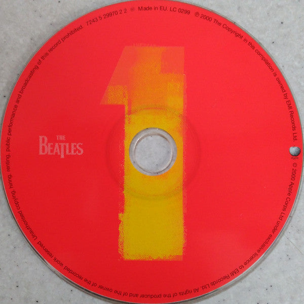 The Beatles : 1 (CD, Comp, Mono, RM)