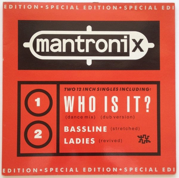 Mantronix : Who Is It? (2x12", Single, S/Edition, Gat)