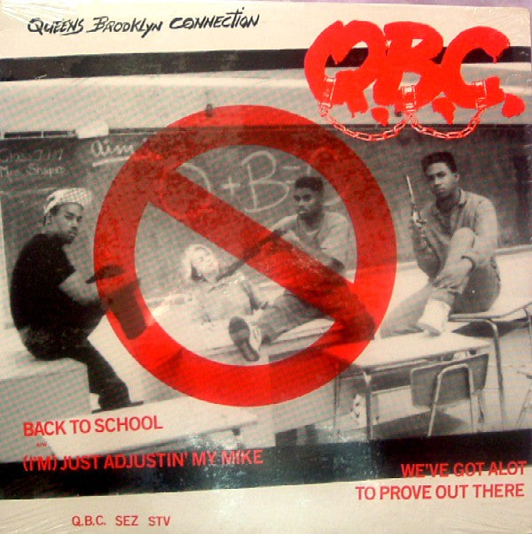 Queens Brooklyn Connection : Back To School / (I'm) Just Adjustin' My Mike (12")