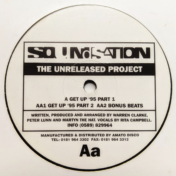 Soundsation : The Unreleased Project (12")