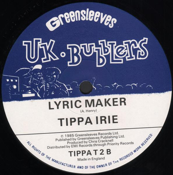Tippa Irie : Complain Neighbour (12", Single)