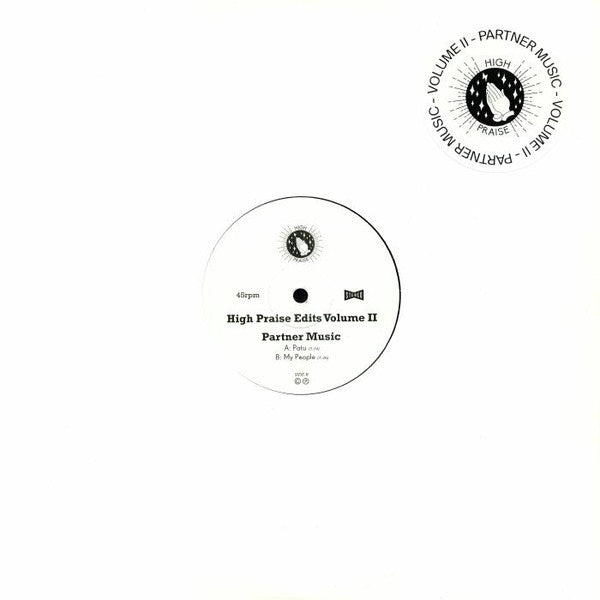 Partner Music : High Praise Edits Volume II (12", Ltd)