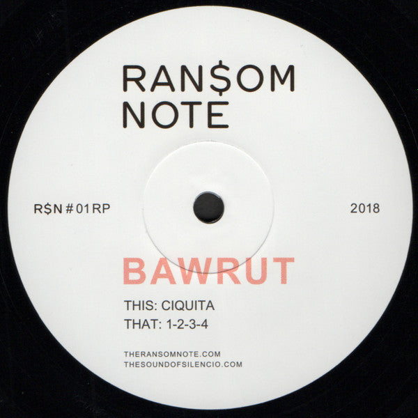 Bawrut : Ciquita / 1-2-3-4 (12", RP)