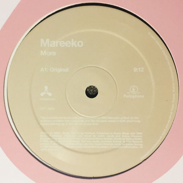 Mareeko : More (2x12", Promo)