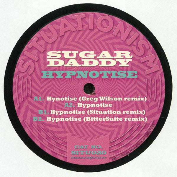 Sugar Daddy : Hypnotise (12", EP)
