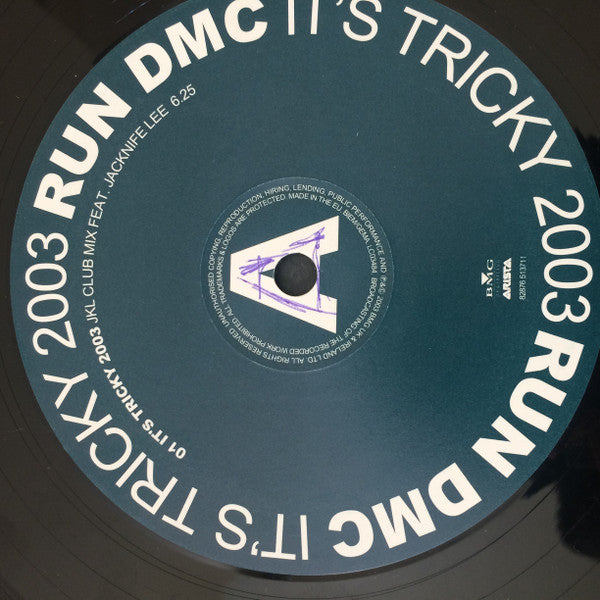 Run DMC* Feat Jacknife Lee : It's Tricky 2003 (12")