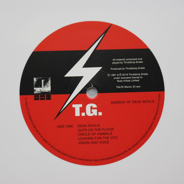 Throbbing Gristle : Mission Of Dead Souls (LP, Album, Ltd, RE, Whi)