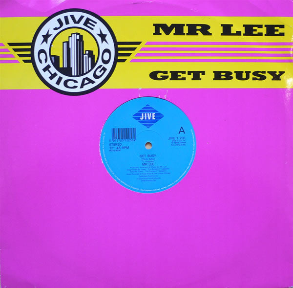 Mr. Lee : Get Busy (12", Blu)