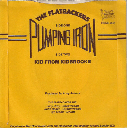 The Flatbackers : Pumping Iron (7", Single)