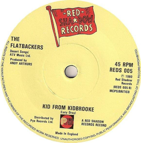 The Flatbackers : Pumping Iron (7", Single)
