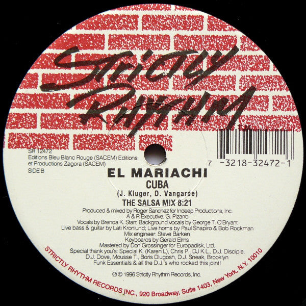 El Mariachi : Cuba (12")