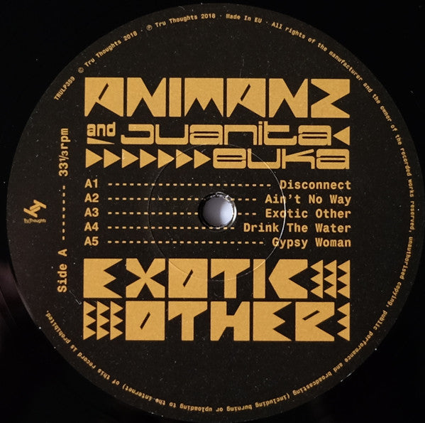 Animanz and Juanita Euka : Exotic Other (LP)