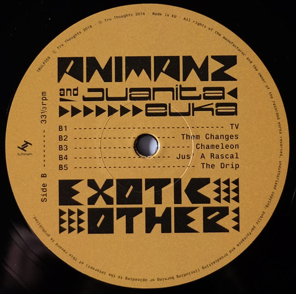 Animanz and Juanita Euka : Exotic Other (LP)