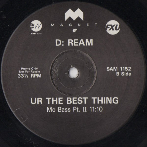 D:Ream : U R The Best Thing (2x12", Promo)