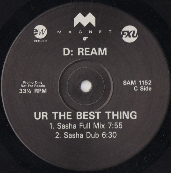 D:Ream : U R The Best Thing (2x12", Promo)