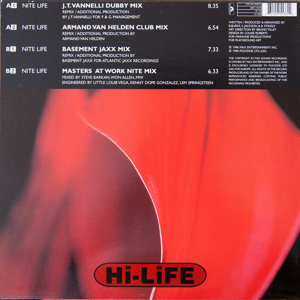 Kim English : Nite Life (12")