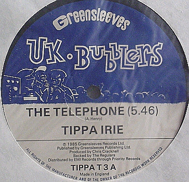 Tippa Irie : The Telephone (12", Maxi)