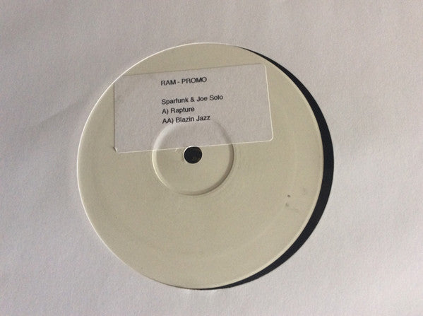 Sparfunk : Rapture / Blazin Jazz (12", Promo, W/Lbl, Sti)