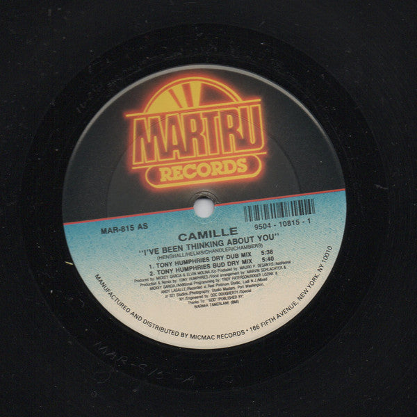 Camille (2) : I've Been Thinking About You (12")