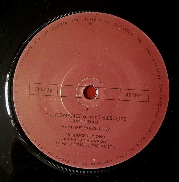 Orchestral Manoeuvres In The Dark : Joan Of Arc (7", Single)