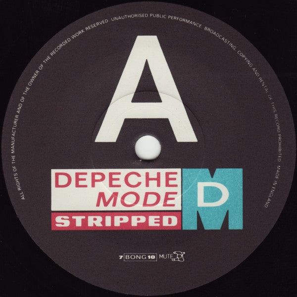 Depeche Mode : Stripped (7", Single)