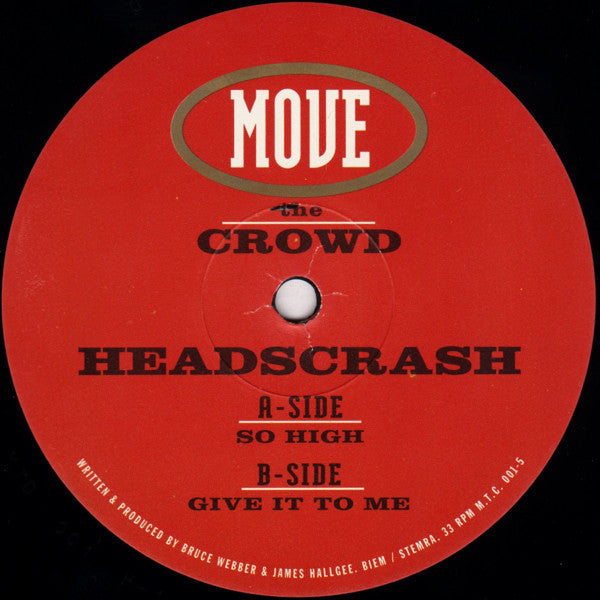 Headscrash : So High (12")