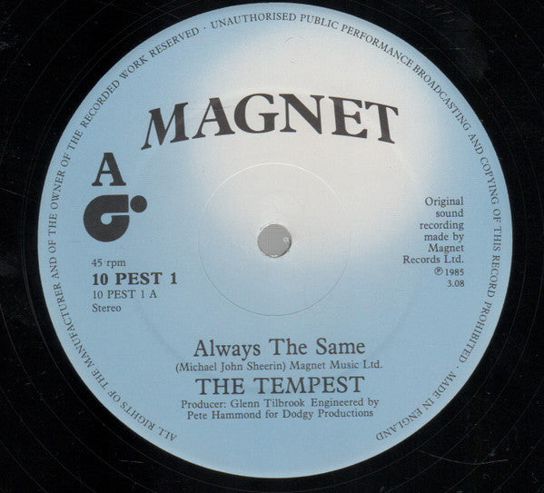 The Tempest (2) : Always The Same / Bluebell (10", Single + 7", Single)