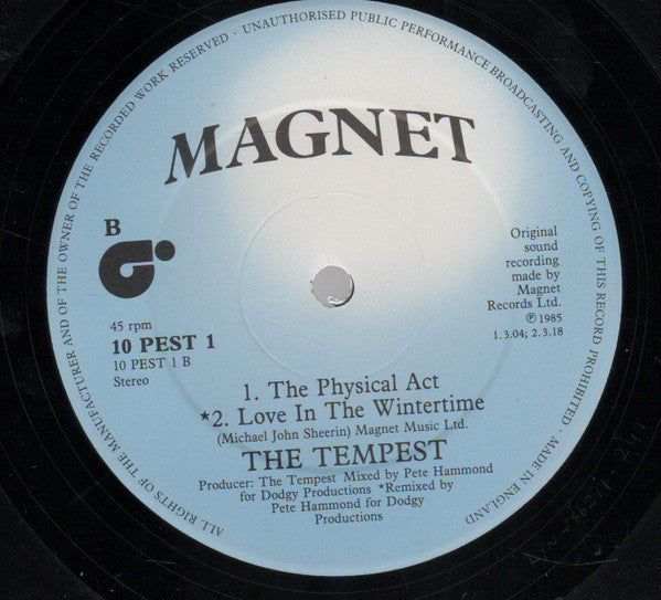 The Tempest (2) : Always The Same / Bluebell (10", Single + 7", Single)