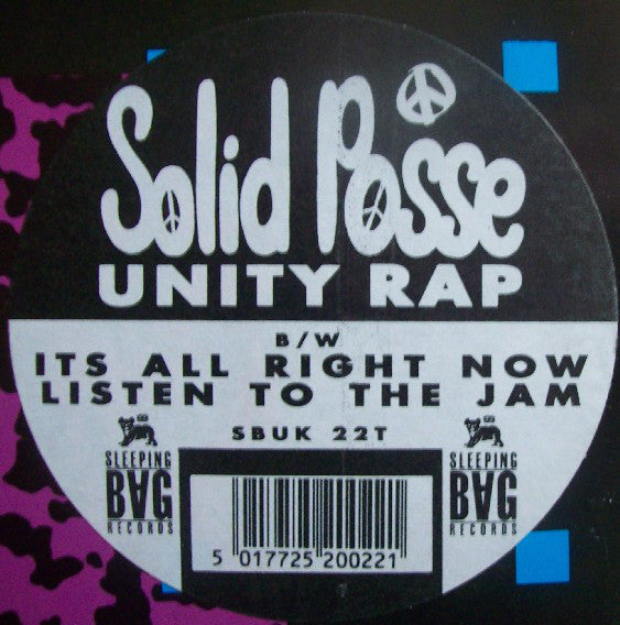 Solid Posse : Unity Rap (12")