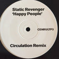 Static Revenger : Happy People (12", S/Sided, Promo)