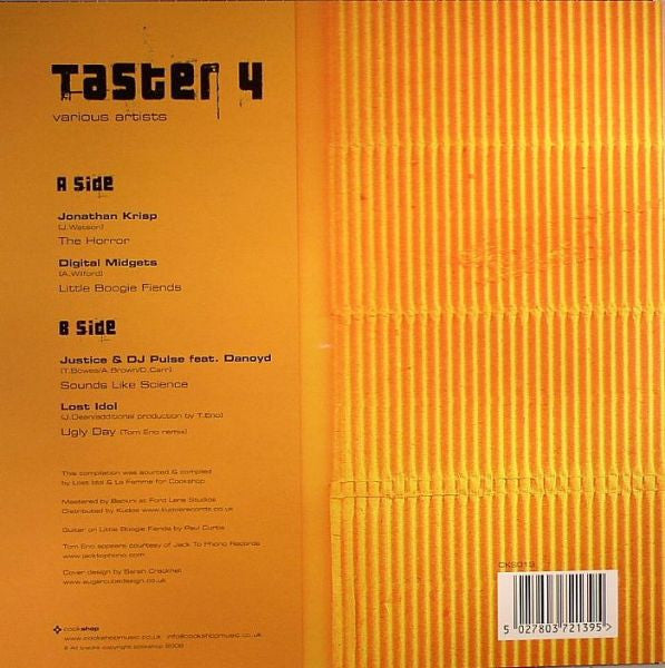 Various : Taster 4 (12", EP)