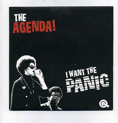 The Agenda : I Want The Panic (7", Single, Ltd, Num)