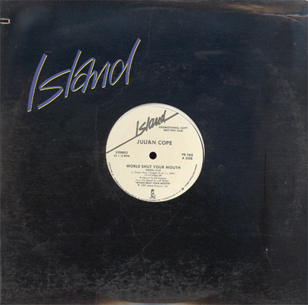 Julian Cope : World Shut Your Mouth (12", Promo)