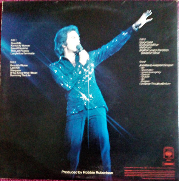 Neil Diamond : Love At The Greek (Recorded Live At The Greek Theatre, Los Angeles) (2xLP, Album, Gat)