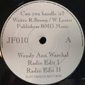 Wendy Ann Warchal : Can You Handle It? (12")