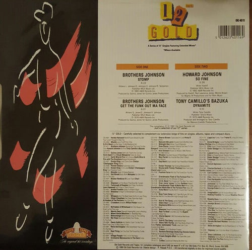 Brothers Johnson / Howard Johnson / Tony Camillo's Bazuka : Stomp / Get The Funk Out Ma Face / So Fine / Dynomite (12", RE)