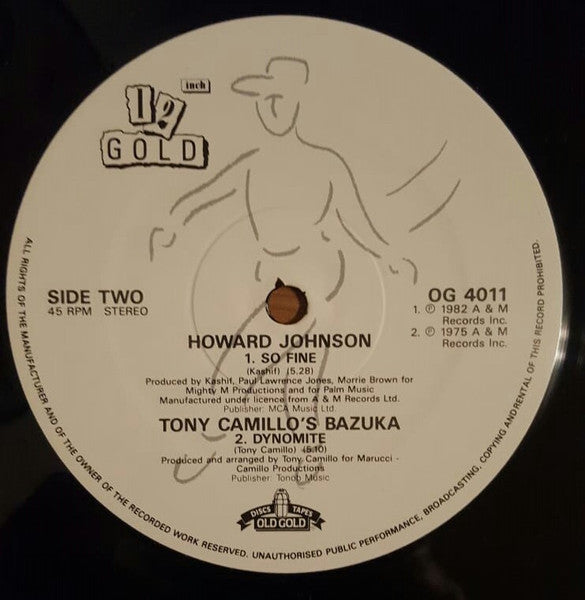 Brothers Johnson / Howard Johnson / Tony Camillo's Bazuka : Stomp / Get The Funk Out Ma Face / So Fine / Dynomite (12", RE)