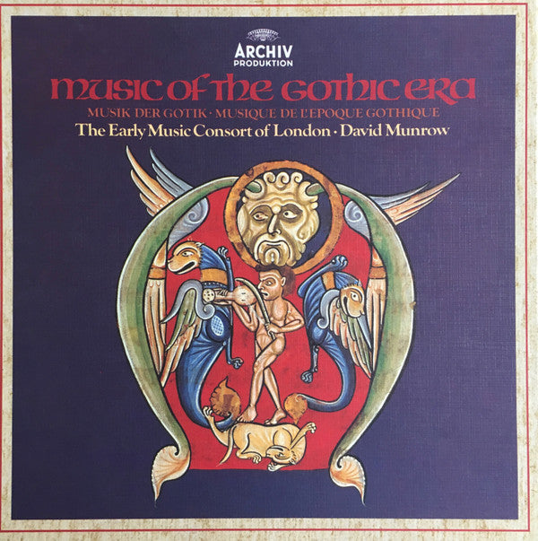 The Early Music Consort Of London / David Munrow : Music Of The Gothic Era = Musik Der Gotik = Musique De L'Epoque Gothique (3xLP + Box)