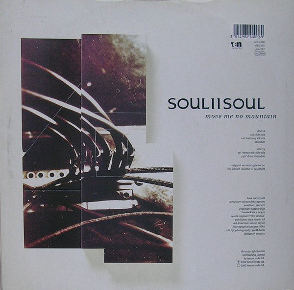 Soul II Soul : Move Me No Mountain (12")