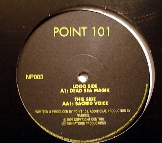 Point 101 : Dead Sea Magik / Sacred Voice (12")