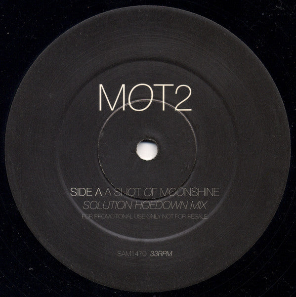 MOT2 : A Shot Of Moonshine (12", Promo)